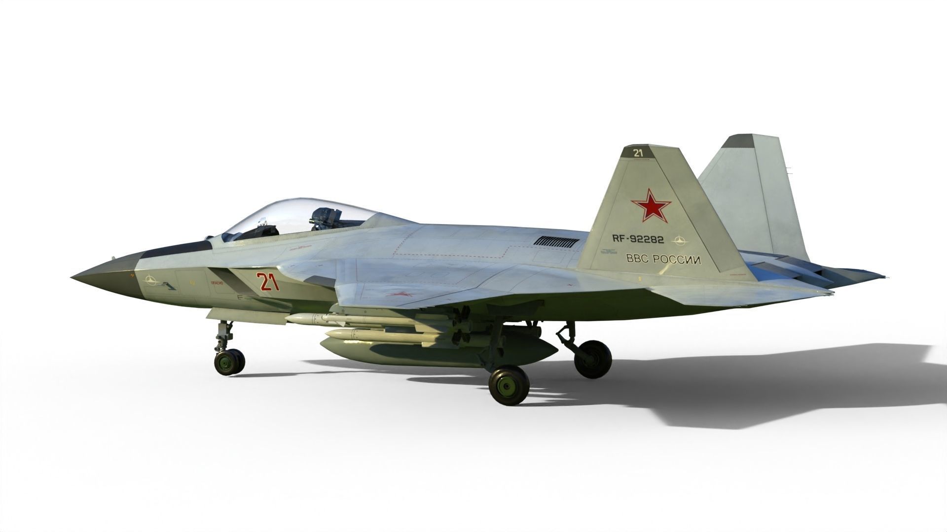 I-2000 LFS Integral-2010 Fighter jet 3D model_8