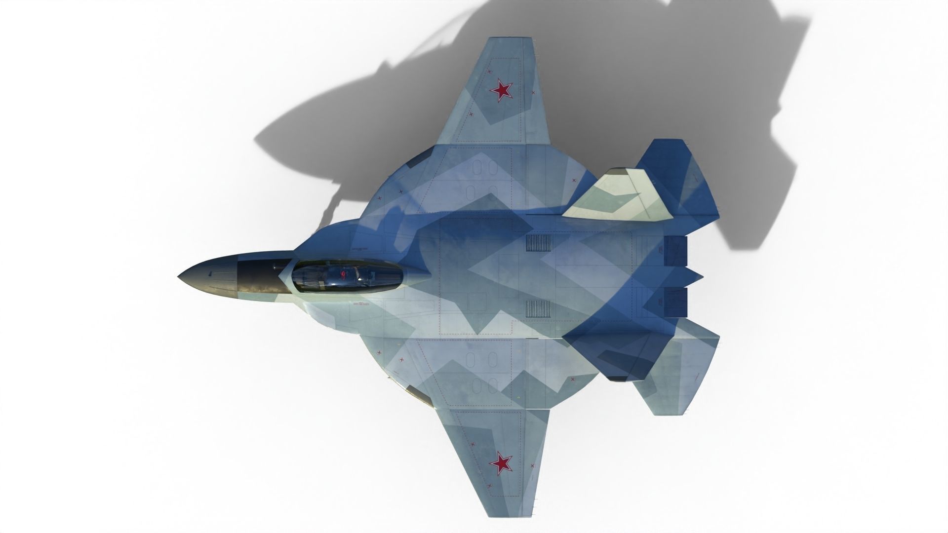 I-2000 LFS Integral-2010 Fighter jet 3D model_2