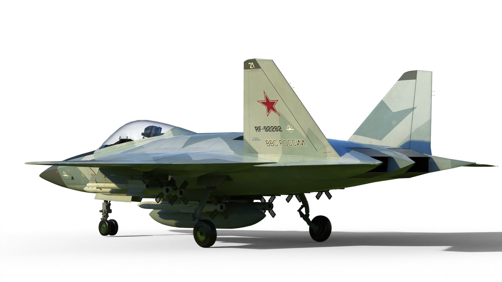 I-2000 LFS Integral-2010 Fighter jet 3D model_15