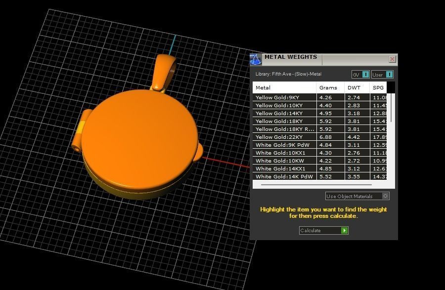 cap necklace 3D print model_5