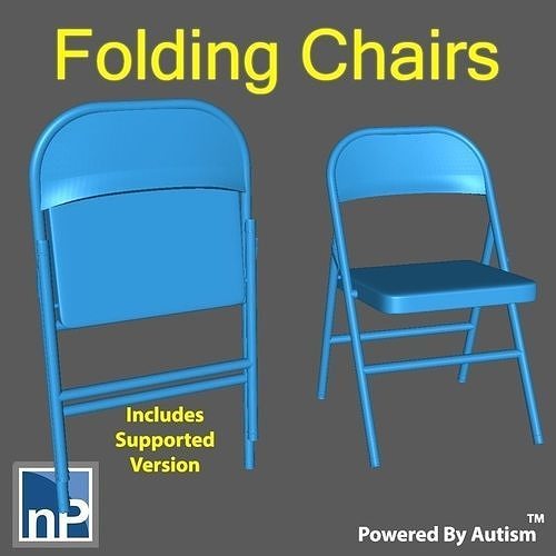 Modern Marvels - Folding Chairs Free 3D print model