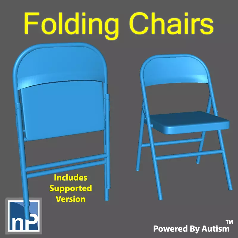 Modern Marvels - Folding Chairs Free 3D print model