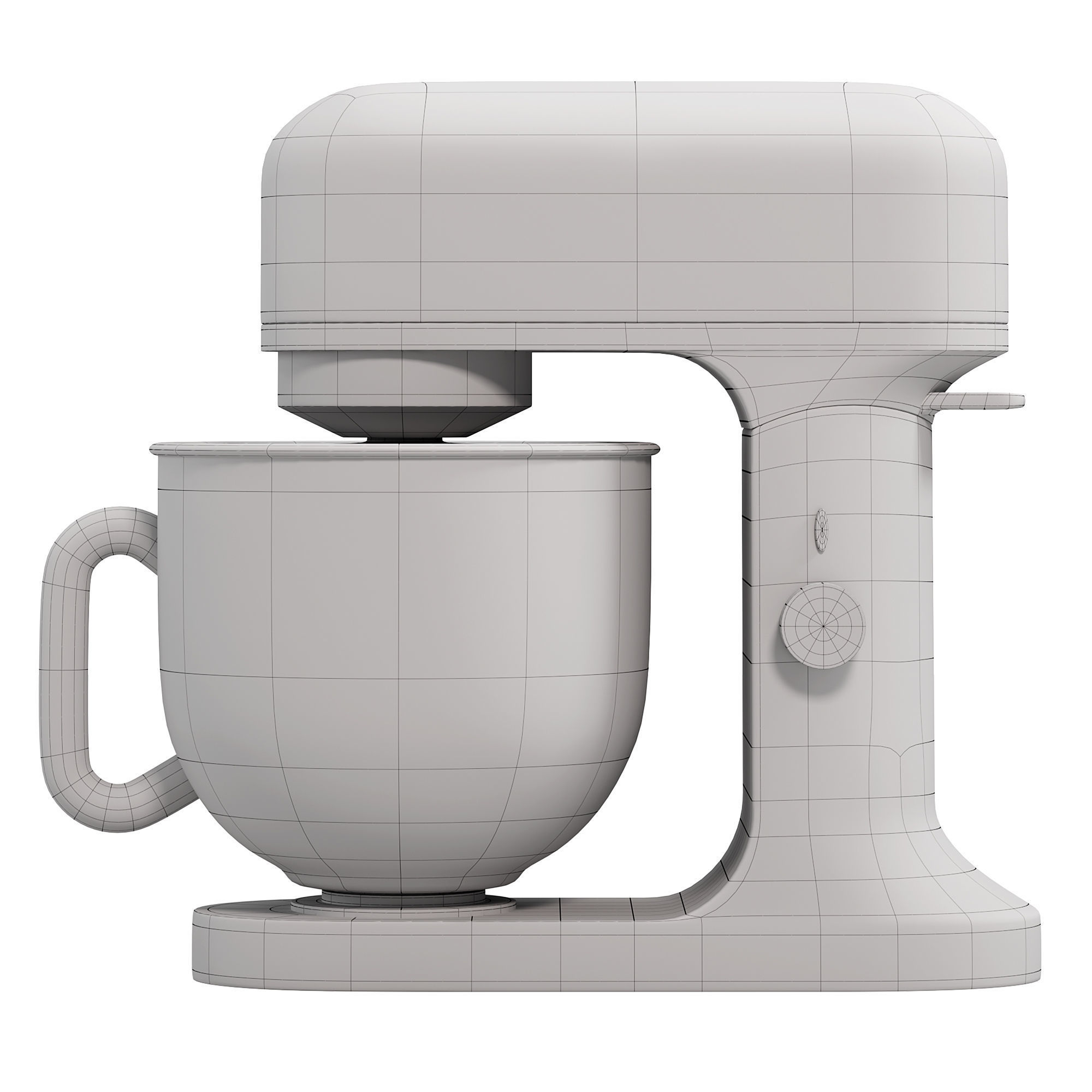 Kenwood kitchen machine by ifocus 3D model_2