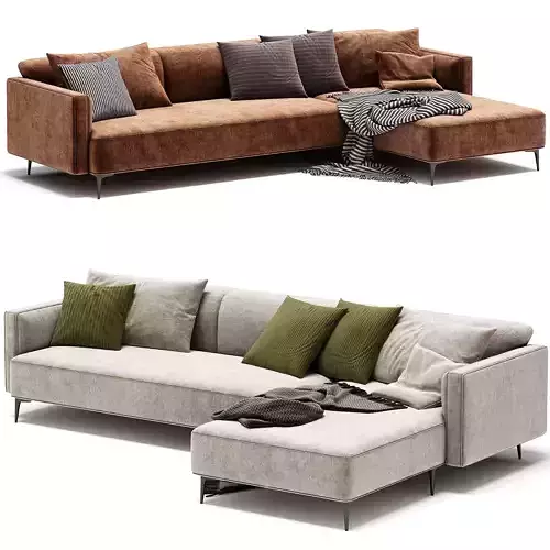 SOFA MODENA WITH RECREATION MODULE By Boconcept