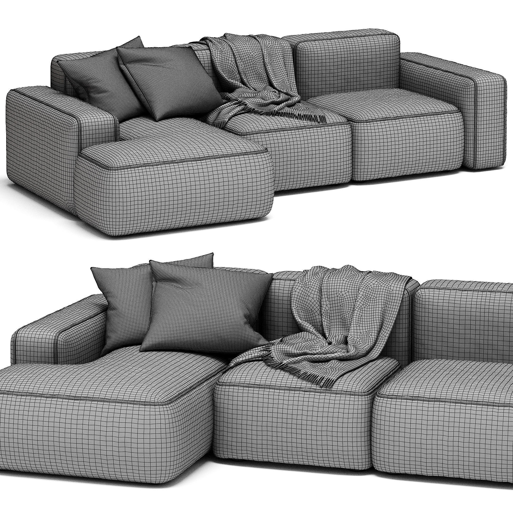 Modular Sofa Kermit By Lavsit  3D model_3