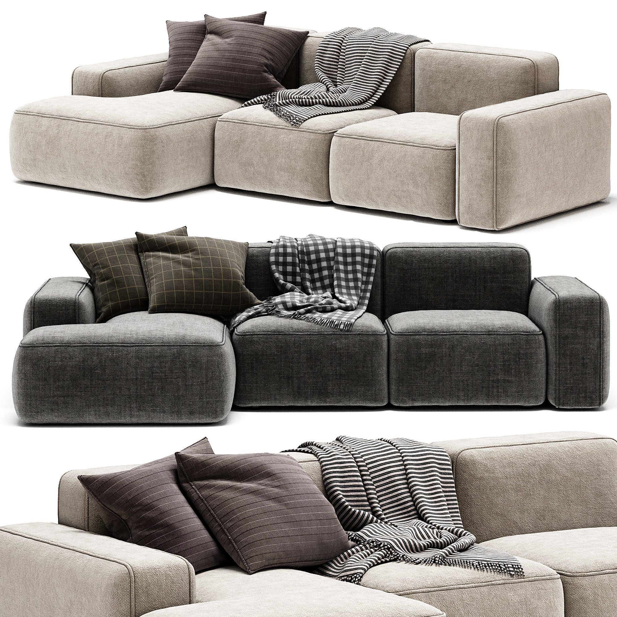 Modular Sofa Kermit By Lavsit  3D model_1