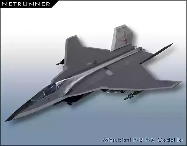 Mitsubishi F-3 F-X Godzilla