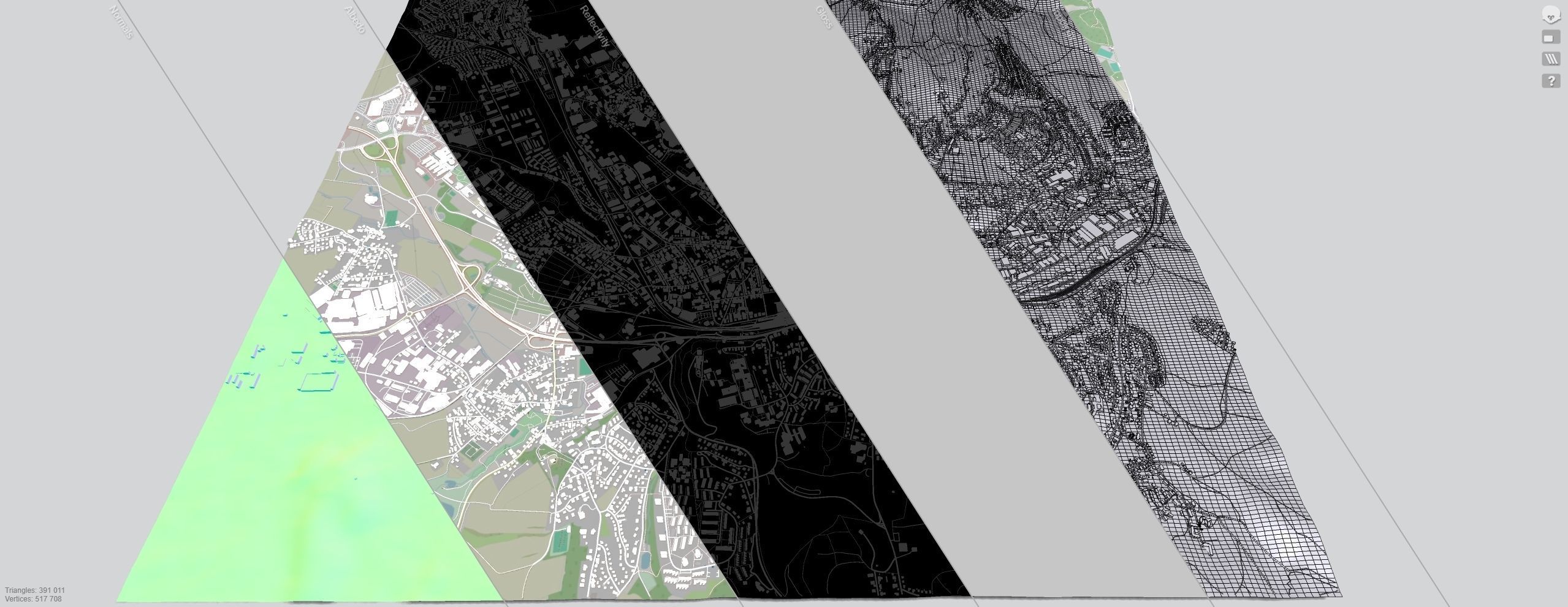 Cityscape Coburg Germany 3D model_20