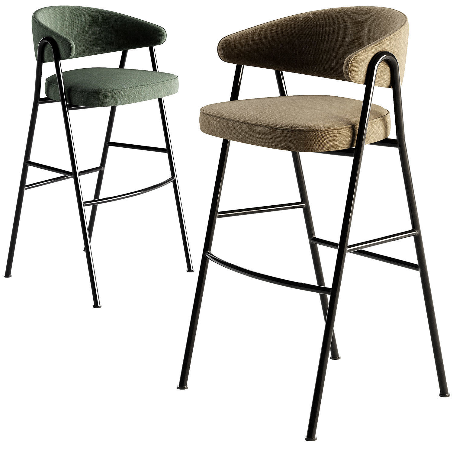 CHIA Barstool By PARLA 3D model_1