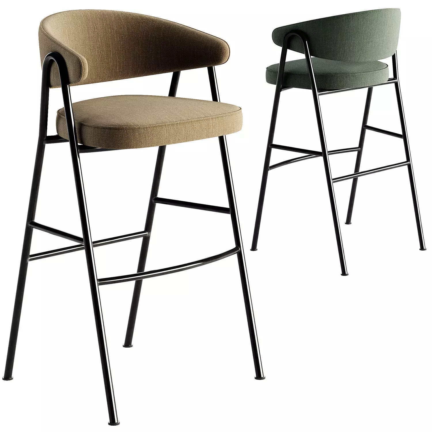 CHIA Barstool By PARLA 3D model_0