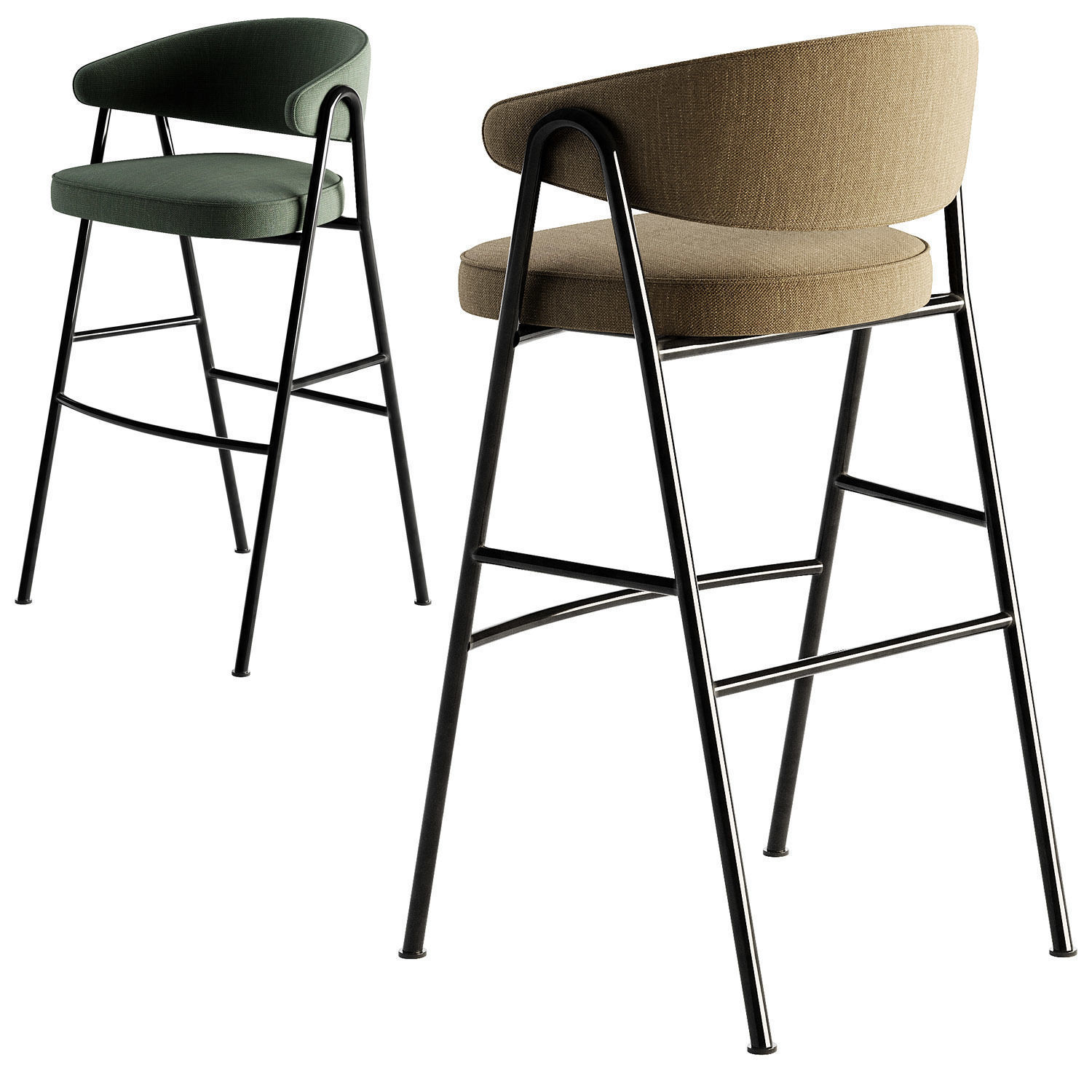 CHIA Barstool By PARLA 3D model_2