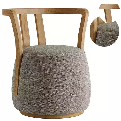 MOOSE Armchair By PARLA 3D model