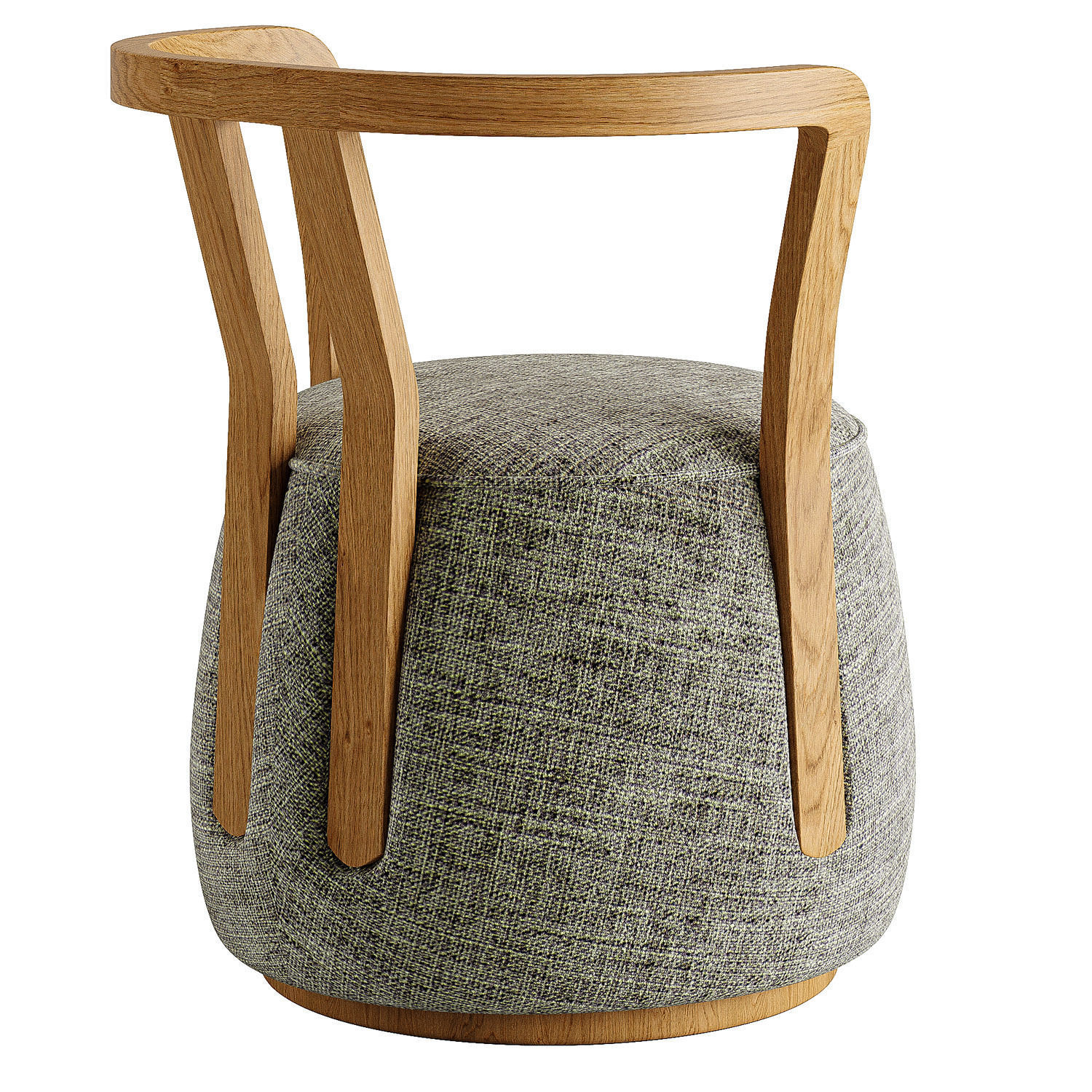 MOOSE Armchair By PARLA 3D model_1