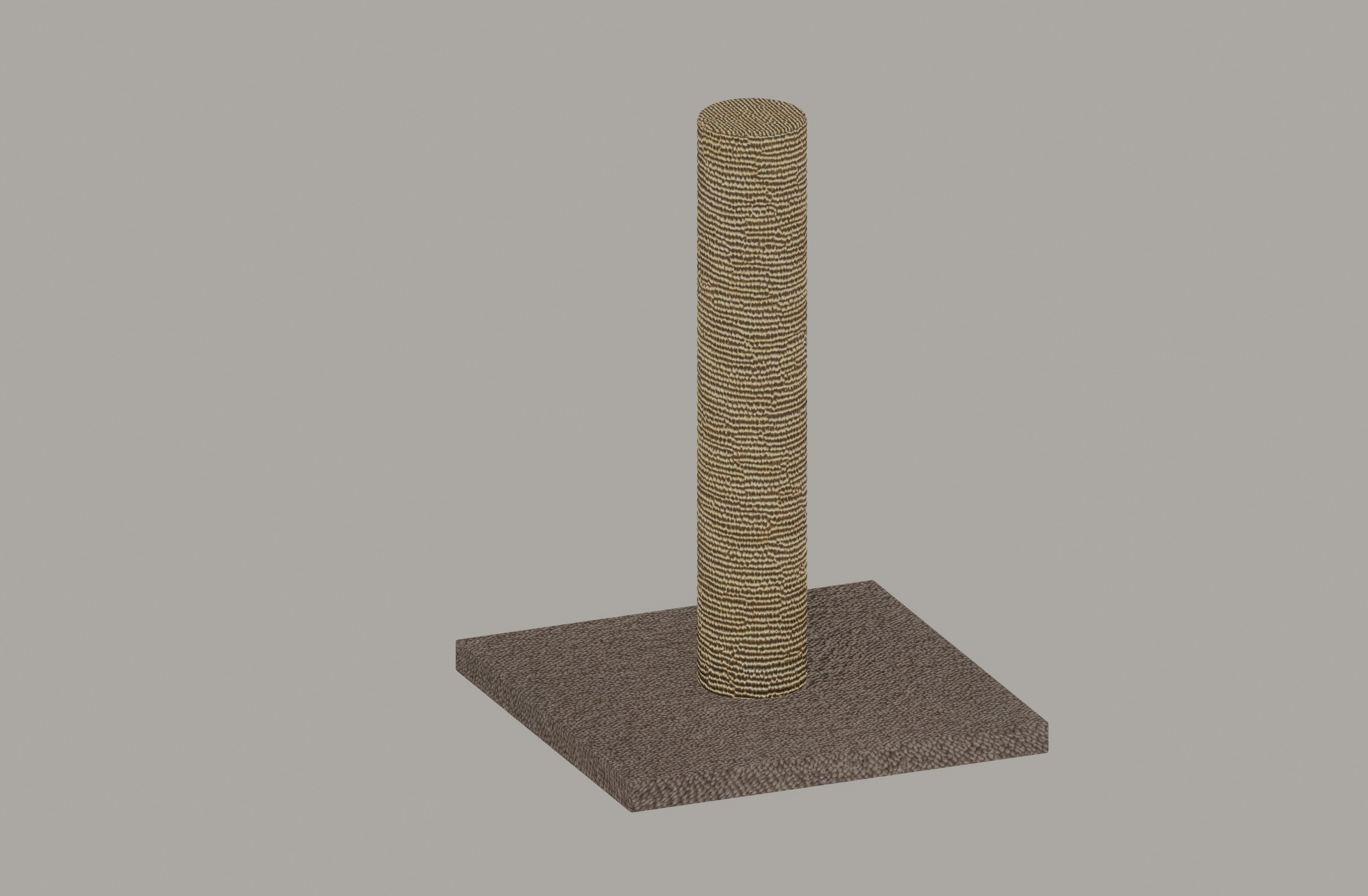 Cat Scratcher 3D model_1
