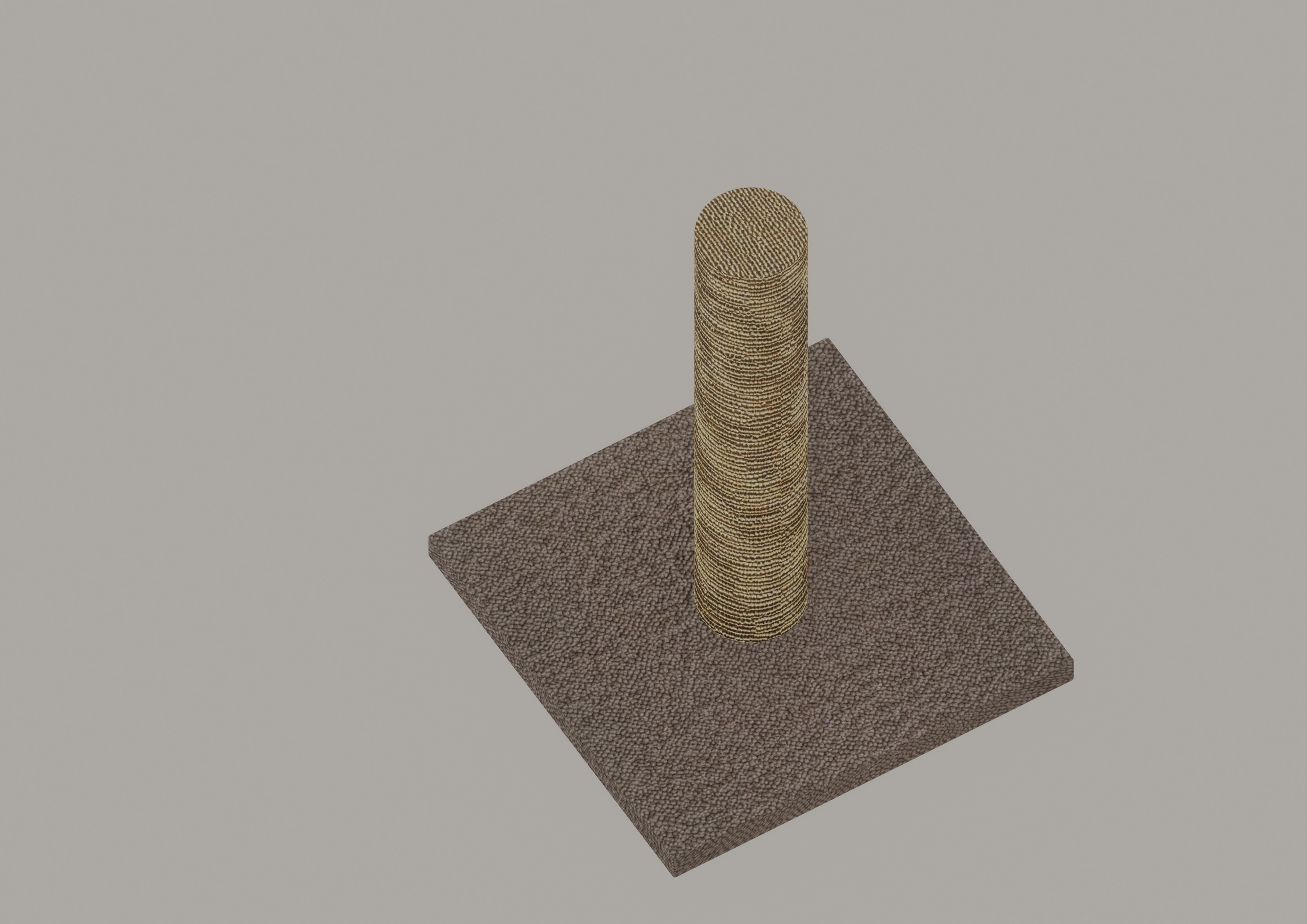 Cat Scratcher 3D model_5
