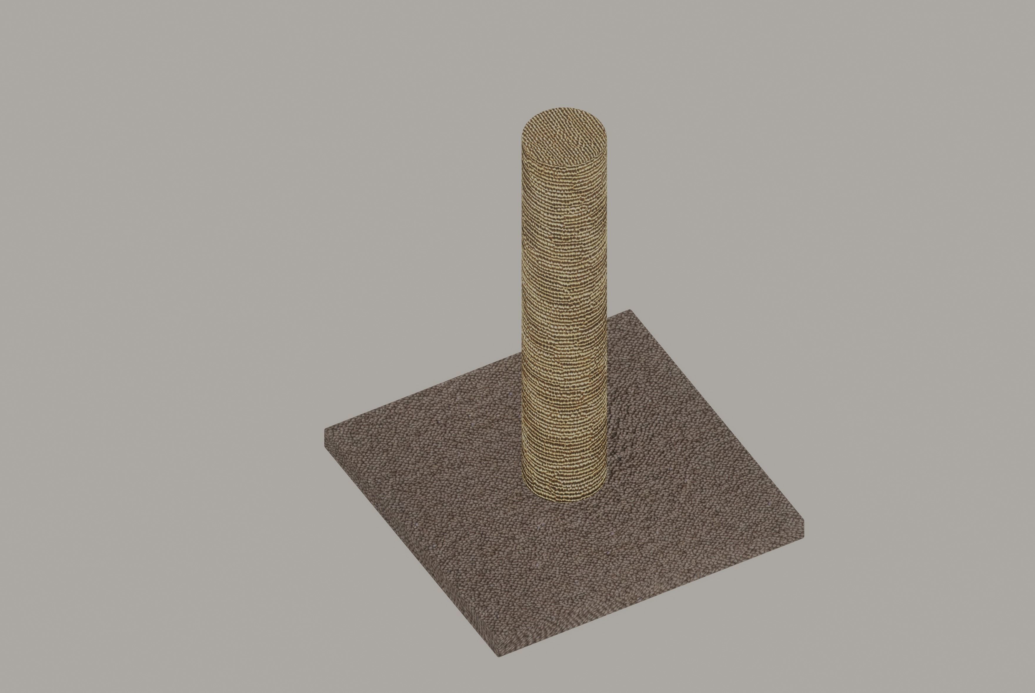 Cat Scratcher 3D model_2