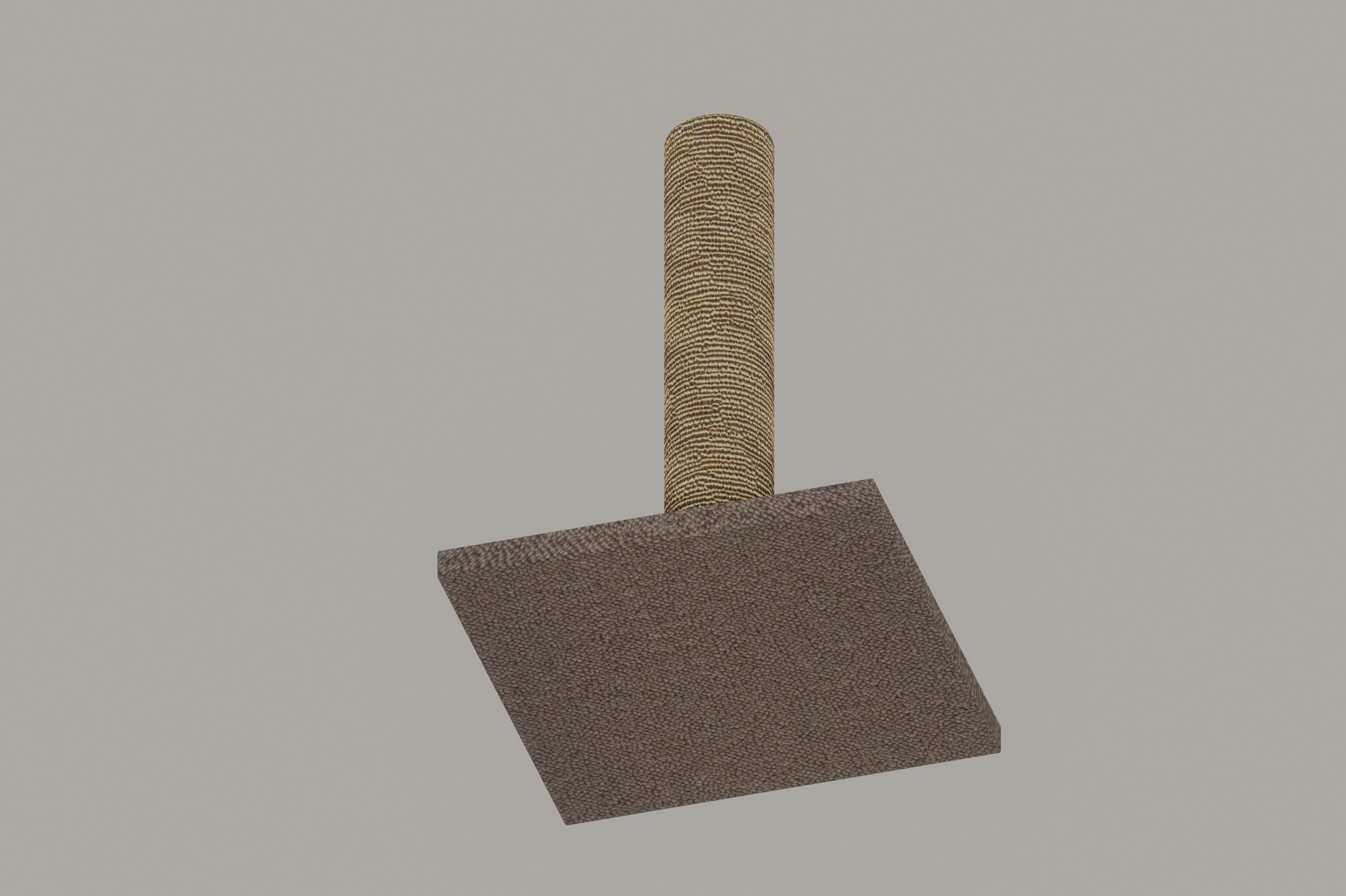 Cat Scratcher 3D model_3