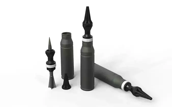 M919 25 mm APFSD-T for the M242 Bushmaster 3D print model