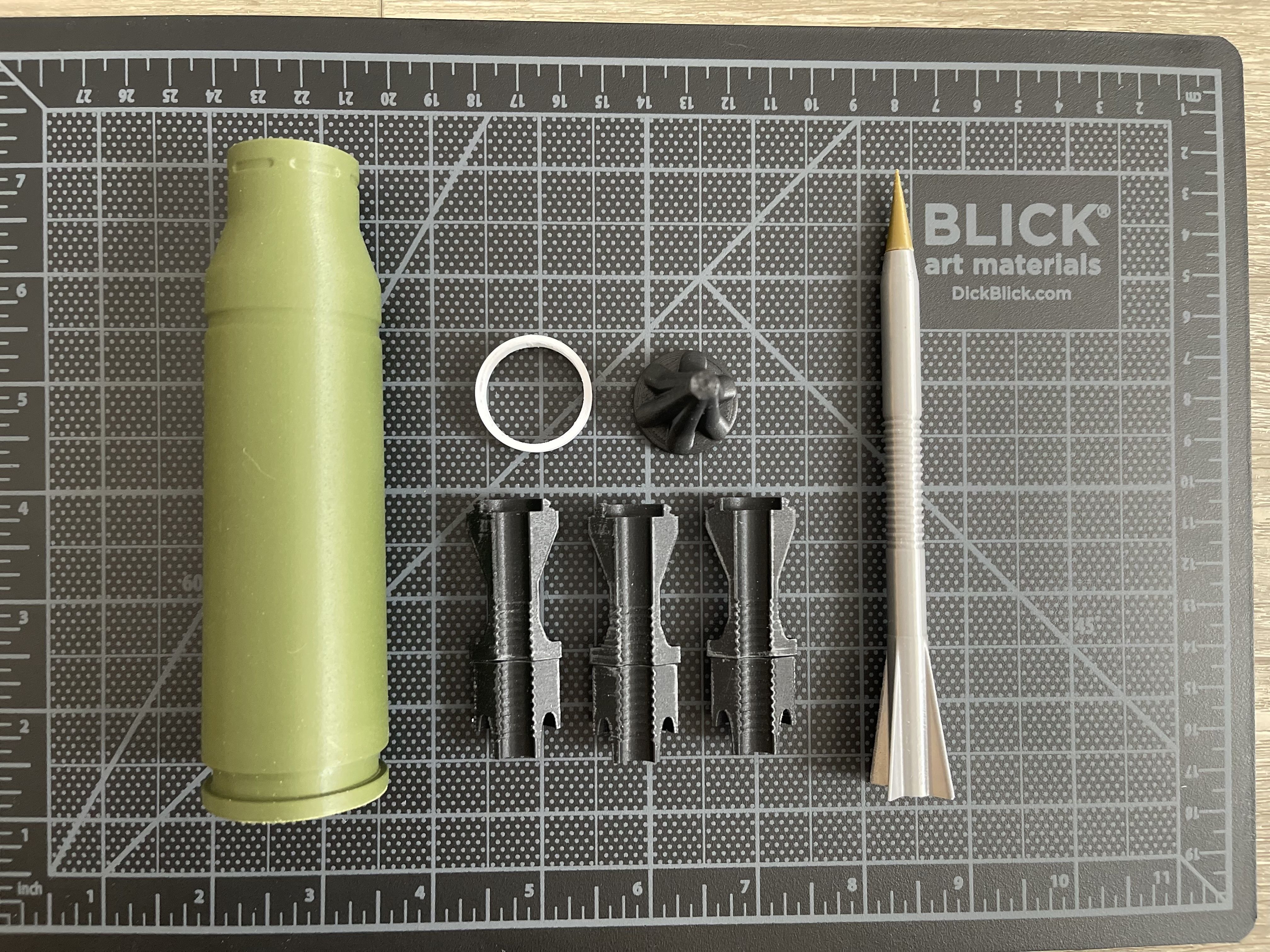 M919 25 mm APFSD-T for the M242 Bushmaster 3D print model_3