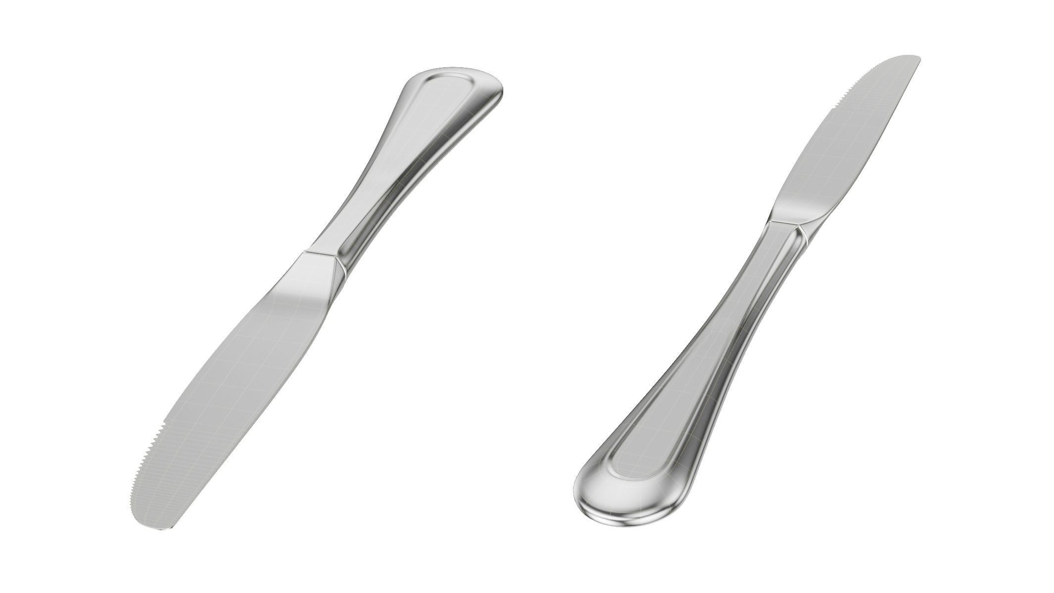 Classic Cutlery Set of 9 Pieces COLLECTION 3D model_16