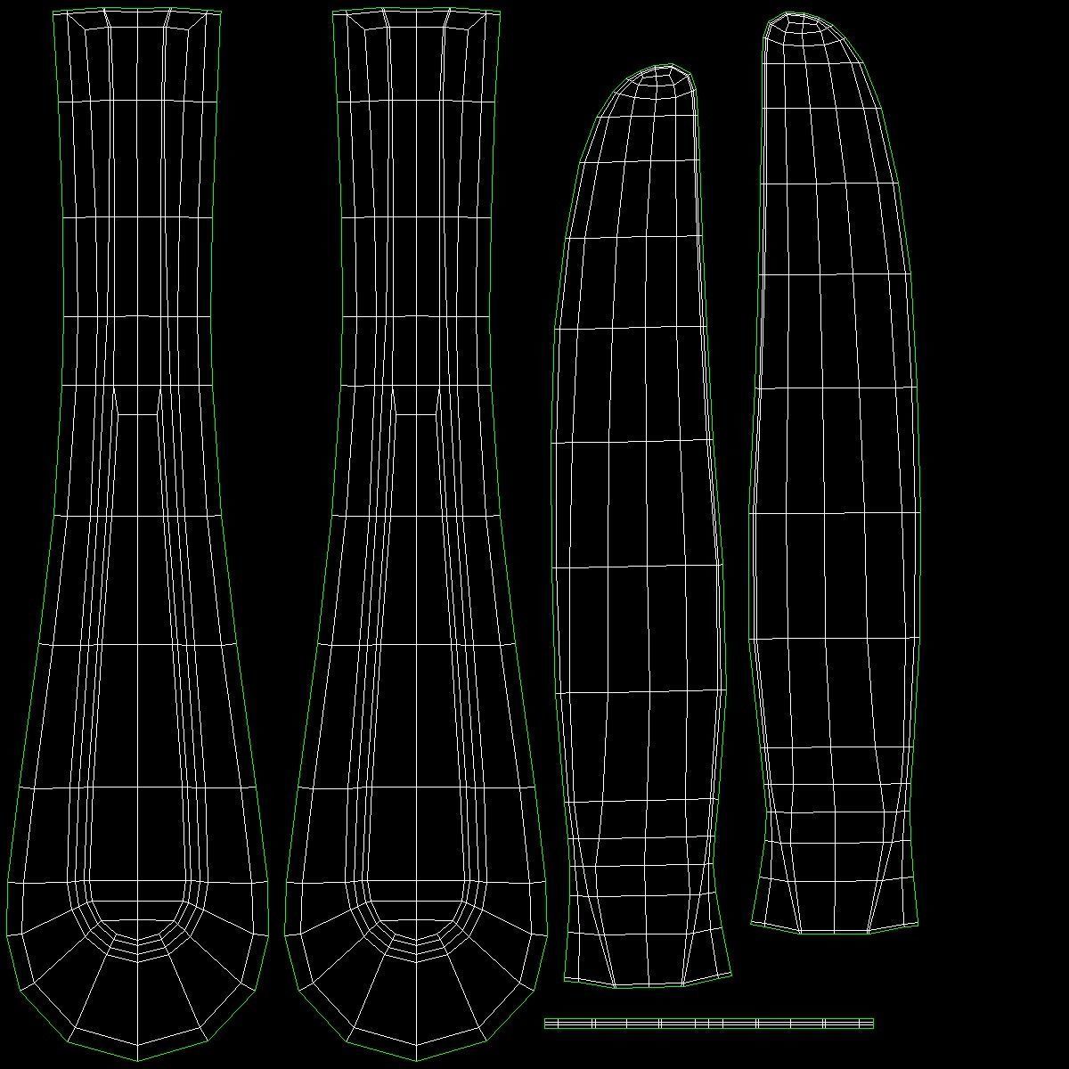 Classic Cutlery Set of 9 Pieces COLLECTION 3D model_23