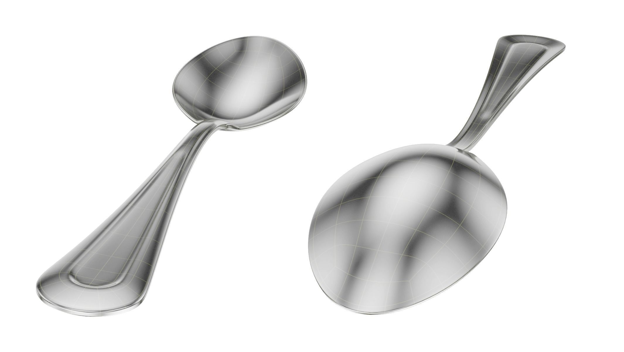 Classic Cutlery Set of 9 Pieces COLLECTION 3D model_18