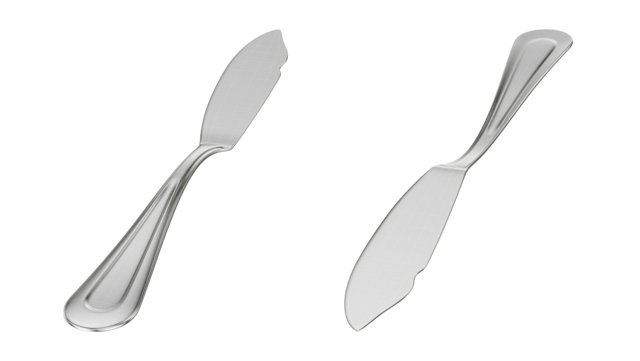 Classic Cutlery Set of 9 Pieces COLLECTION 3D model_20