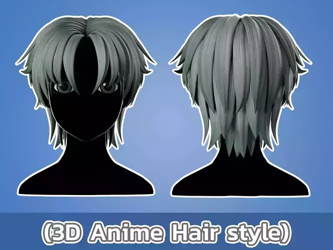 Anime hair style 18