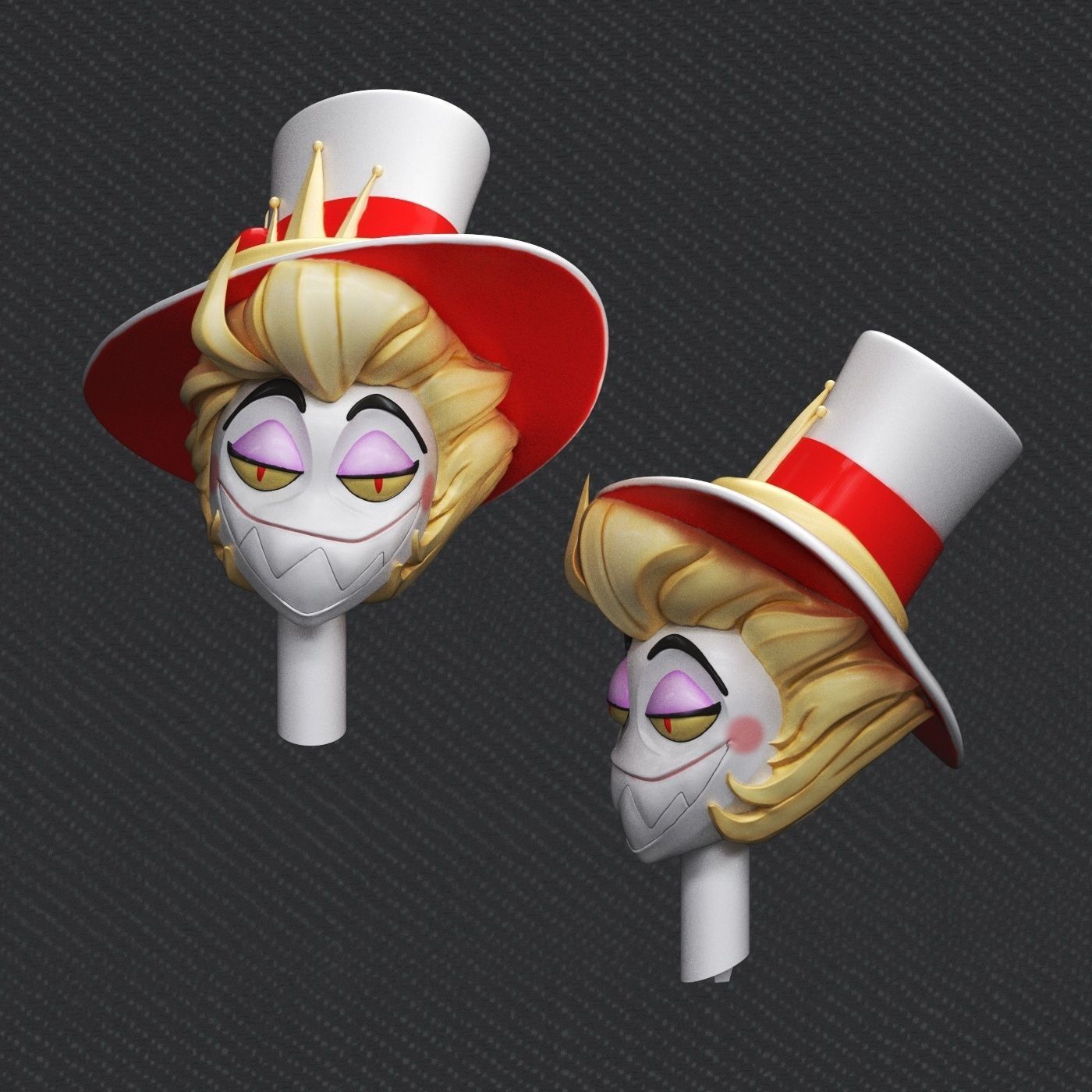 HAZBIN HOTEL - LUCIFER MORNINGSTAR- 3D print model_3