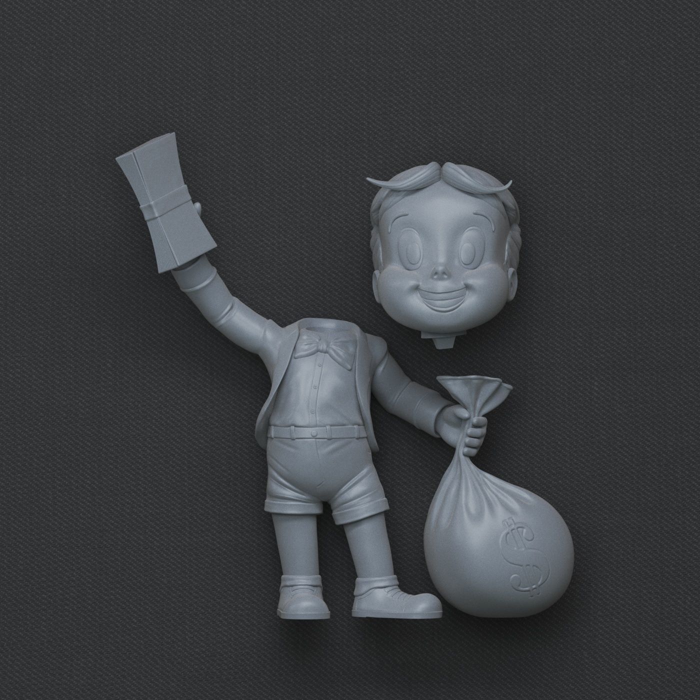 RICHIE RICH 3D print model_1