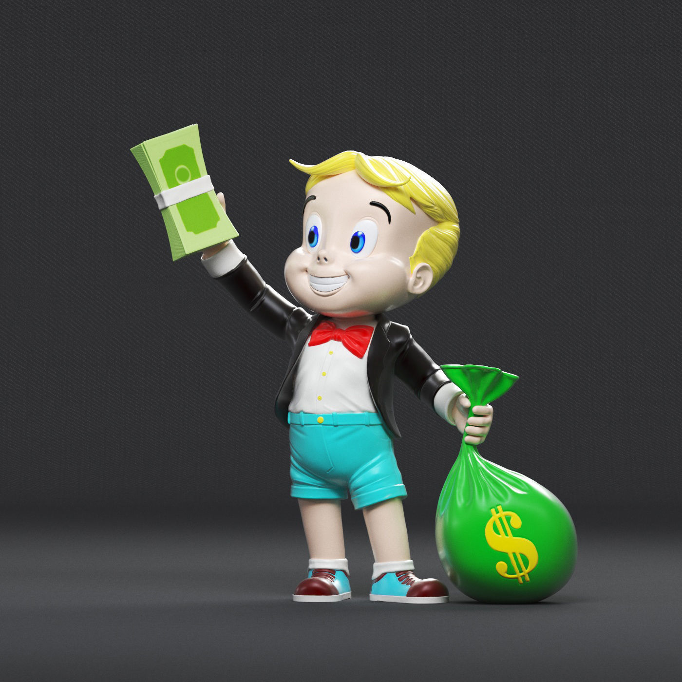 RICHIE RICH 3D print model_5