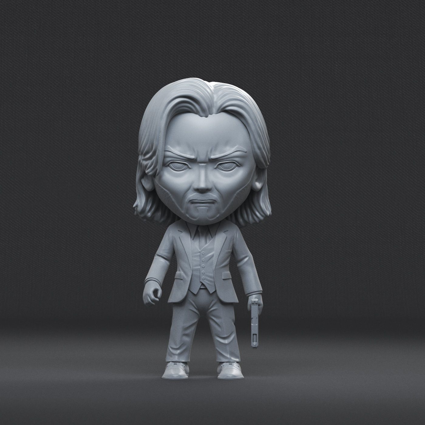 JOHN WICK BABA YAGA 3D model 3D printable | CGTrader