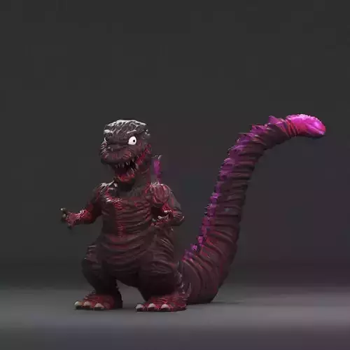 SHIN GODZILLA CHIBI 3D print model
