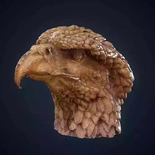 sculpture Low-poly 3D model