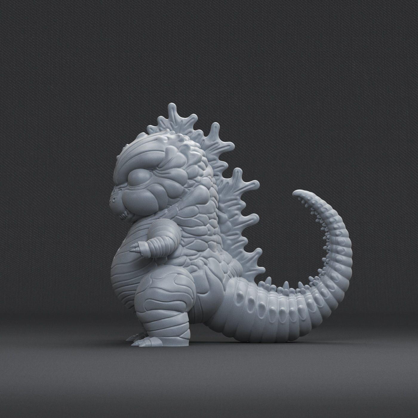 GODZILLA ALIEN 3D model 3D printable | CGTrader