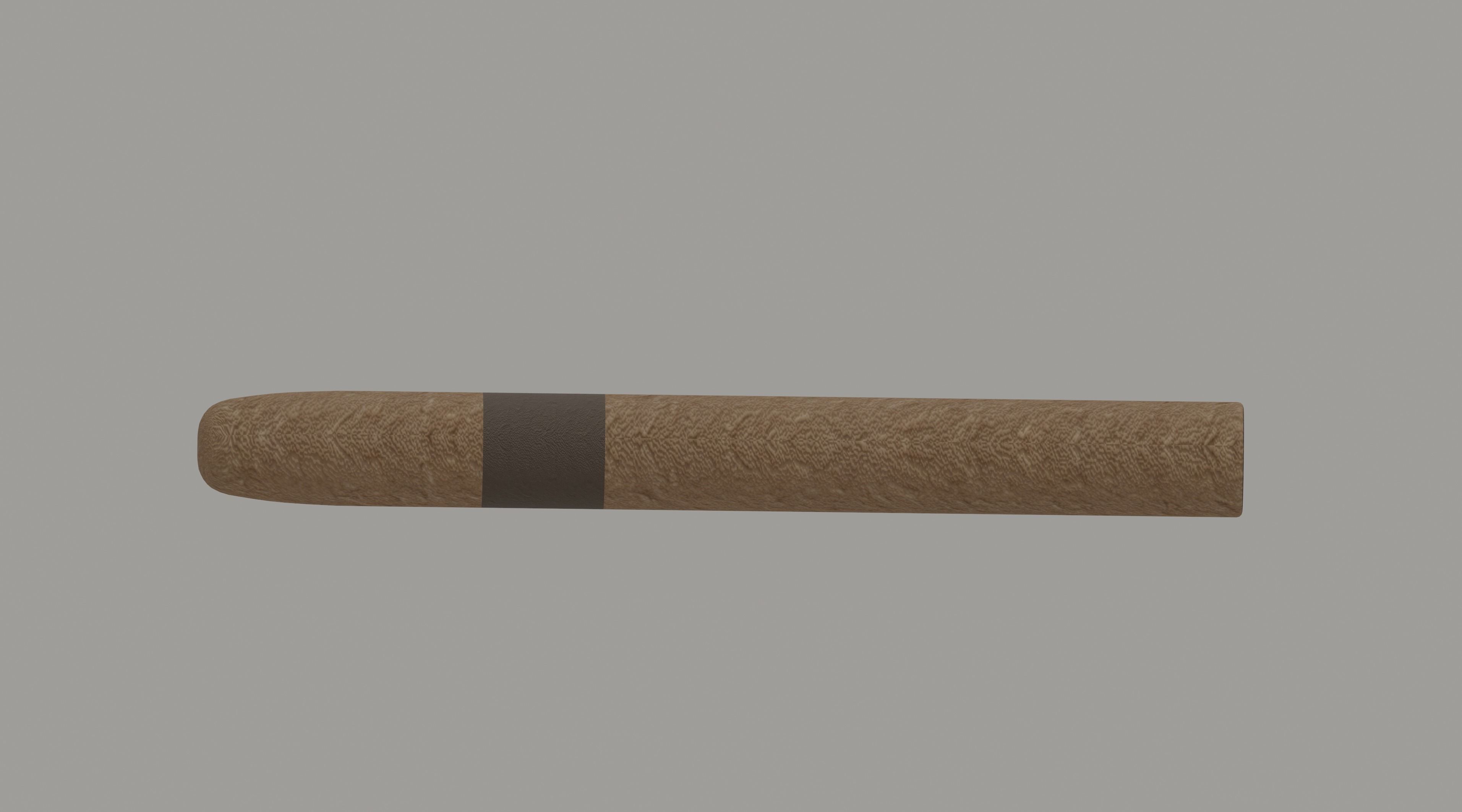 Cigar Low-poly 3D model_7