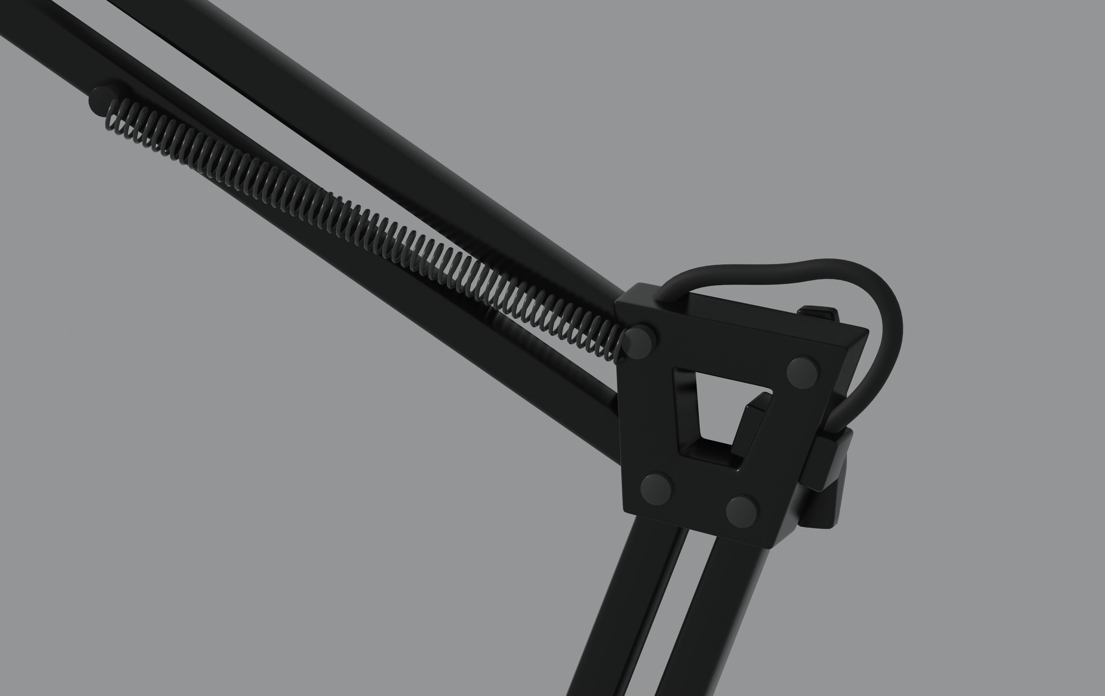 Desk Lamp 3D model_11