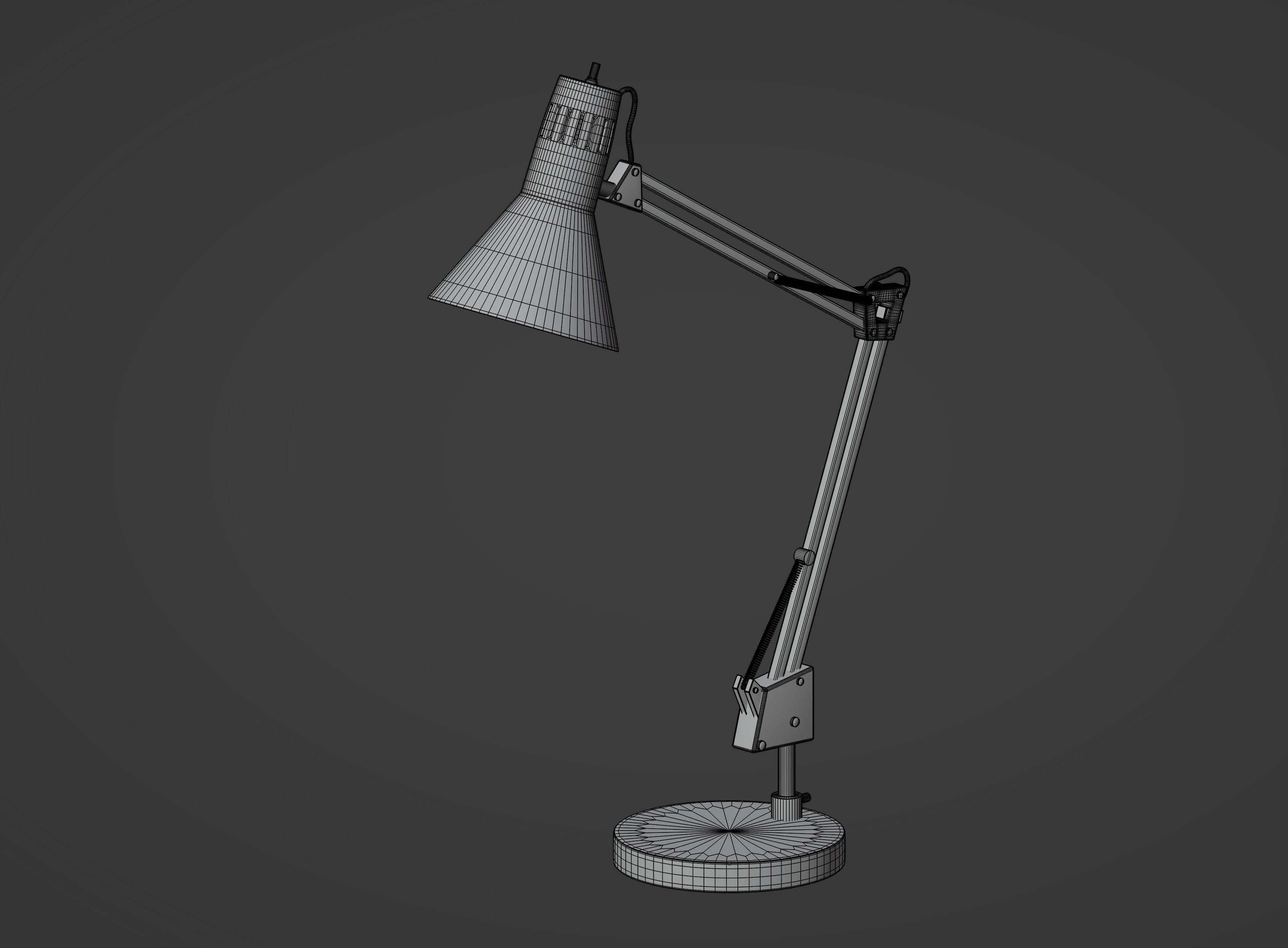 Desk Lamp 3D model_15