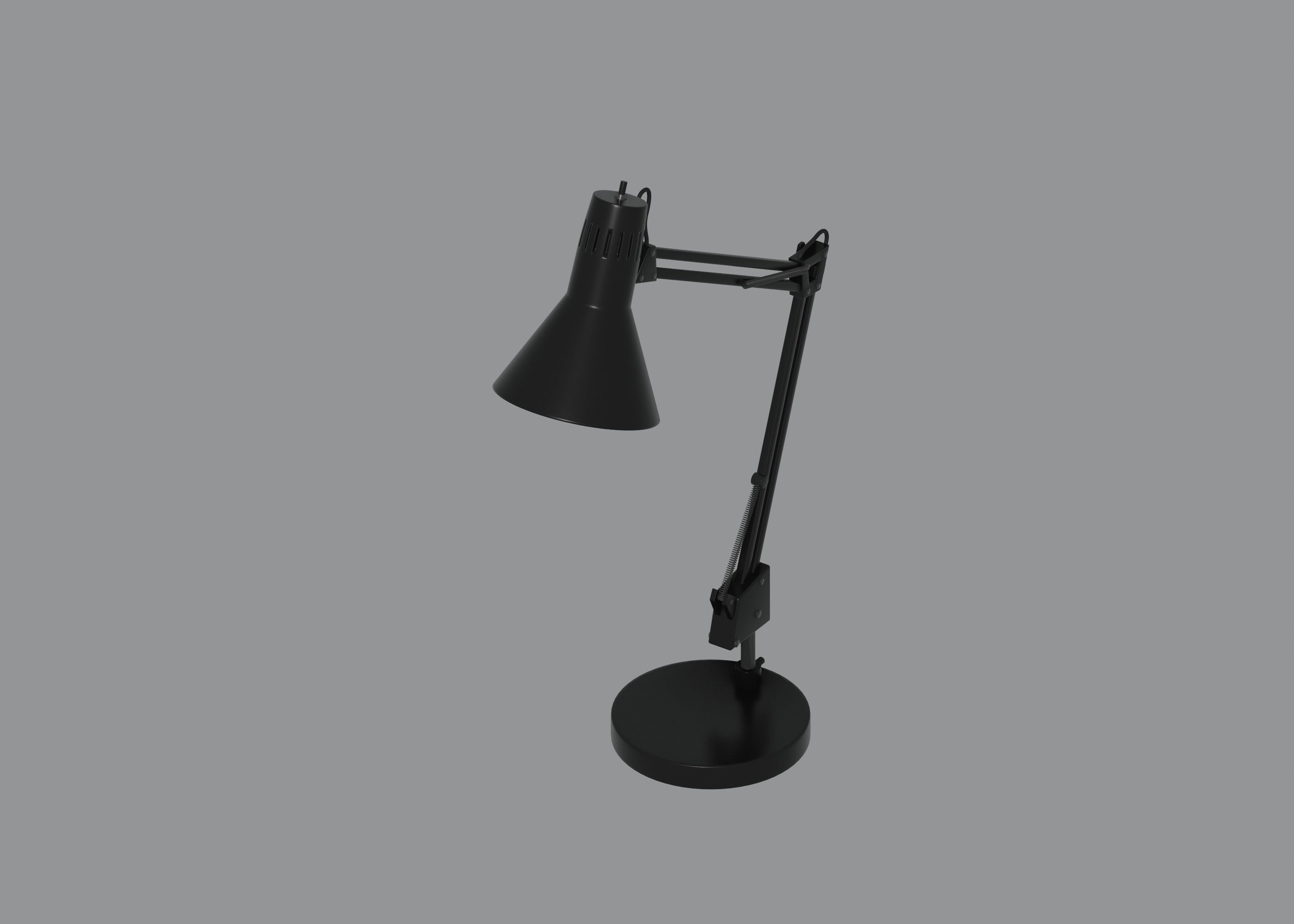 Desk Lamp 3D model_2