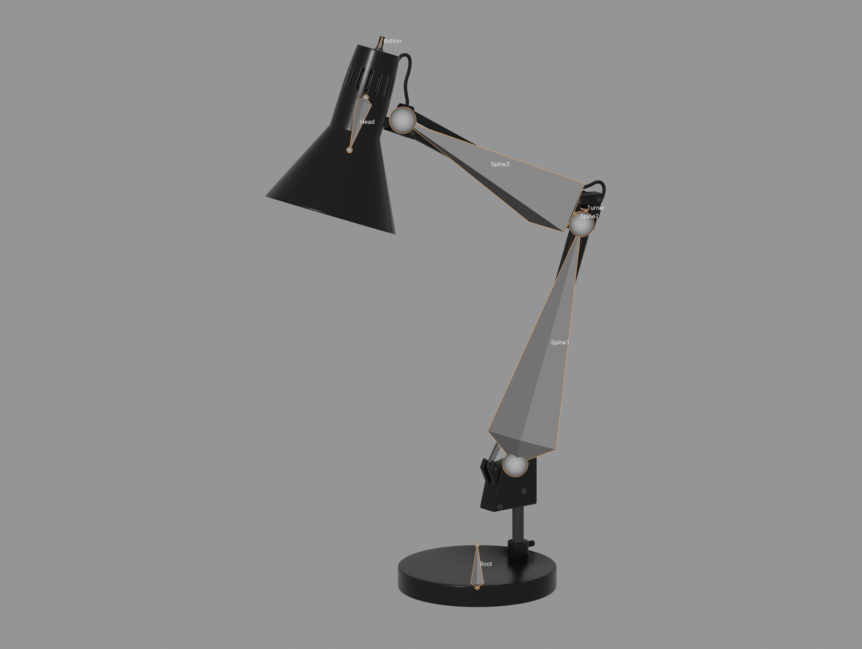 Desk Lamp 3D model_14