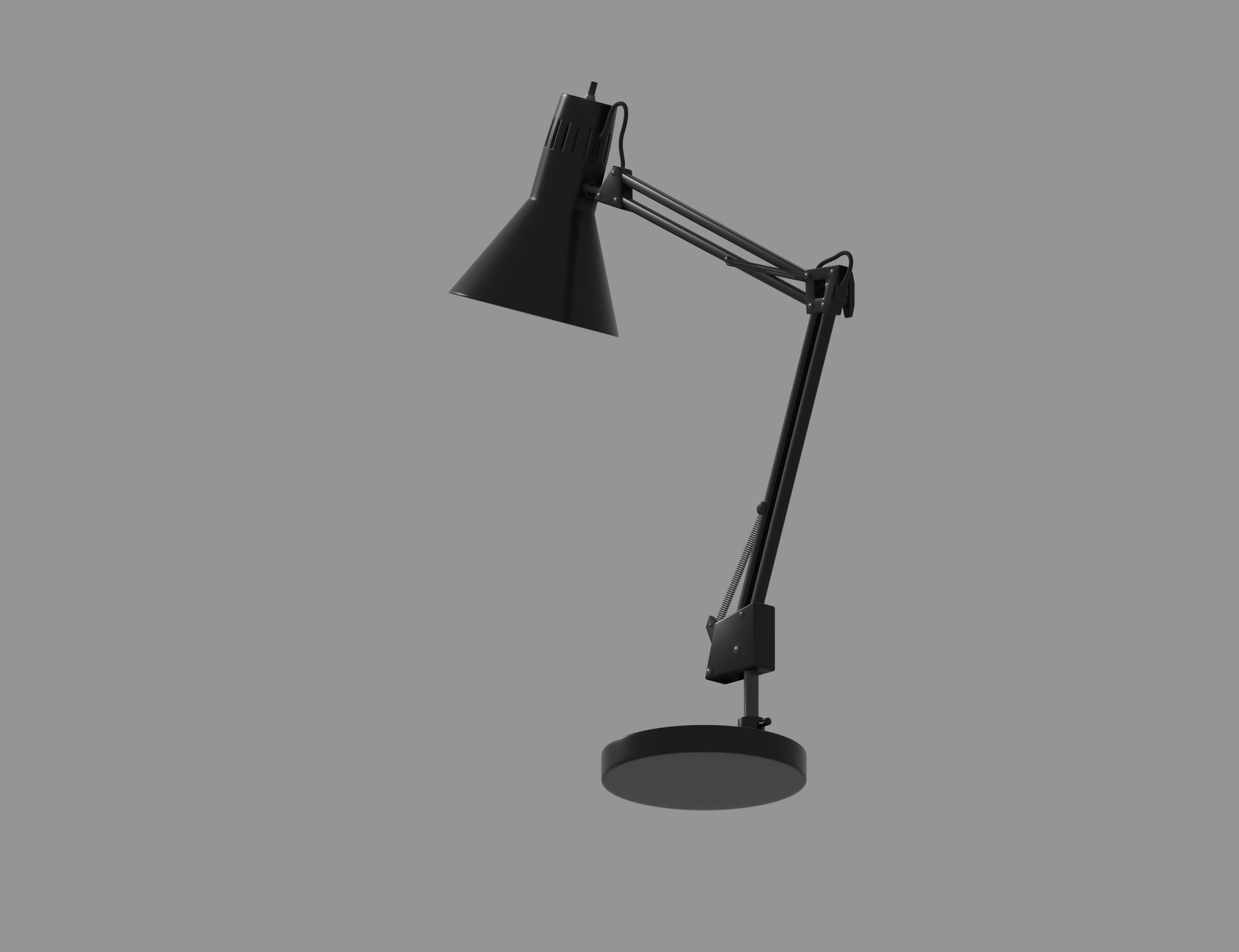 Desk Lamp 3D model_5