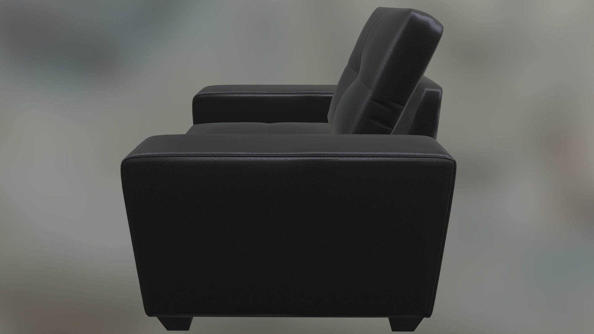 Leather Sofa 3D model_5