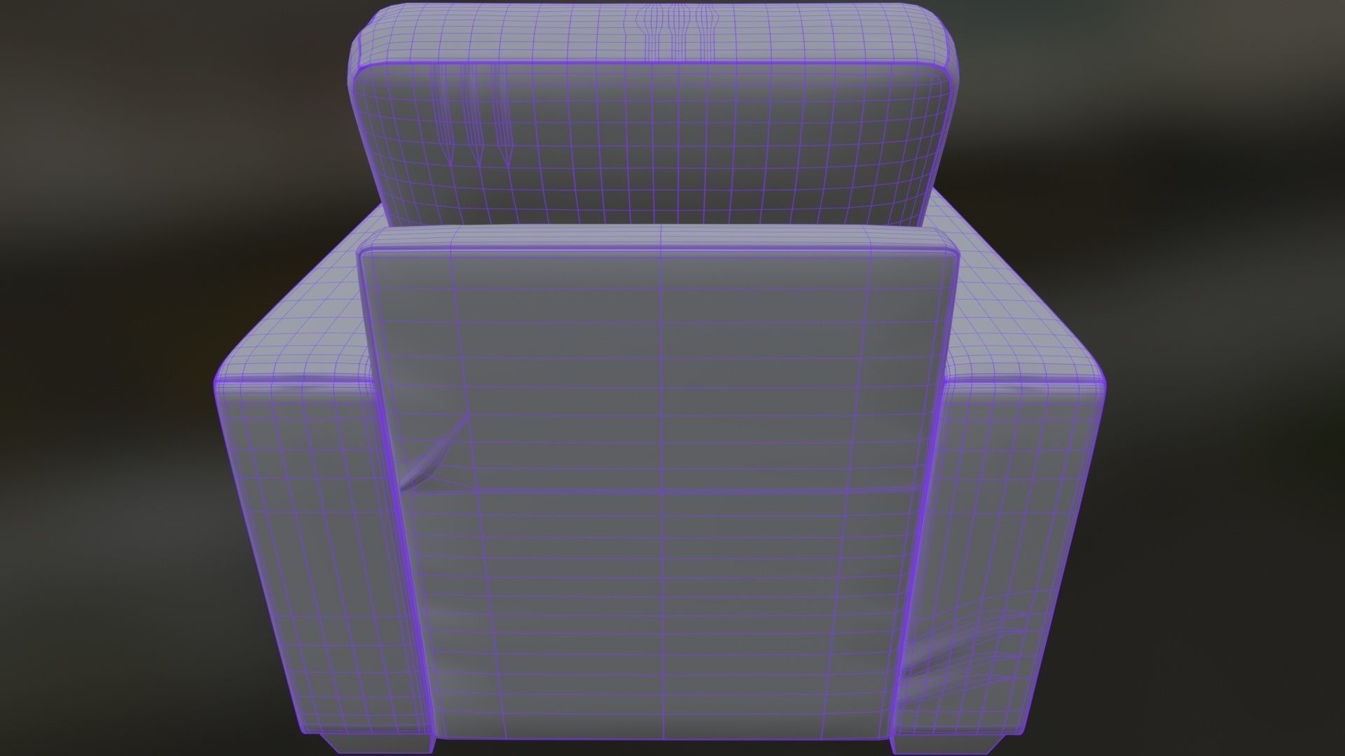 Leather Sofa 3D model_2