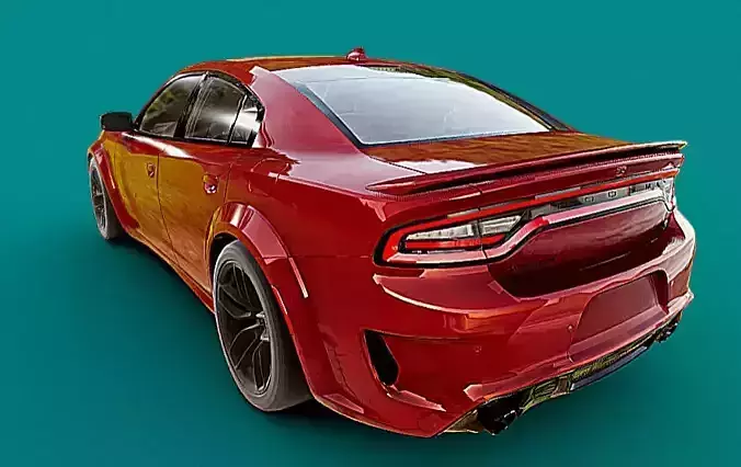 dodge-viper Low-poly 3D model