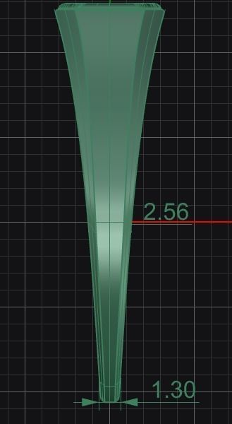 Emerald Signet Ring  3D print model_5