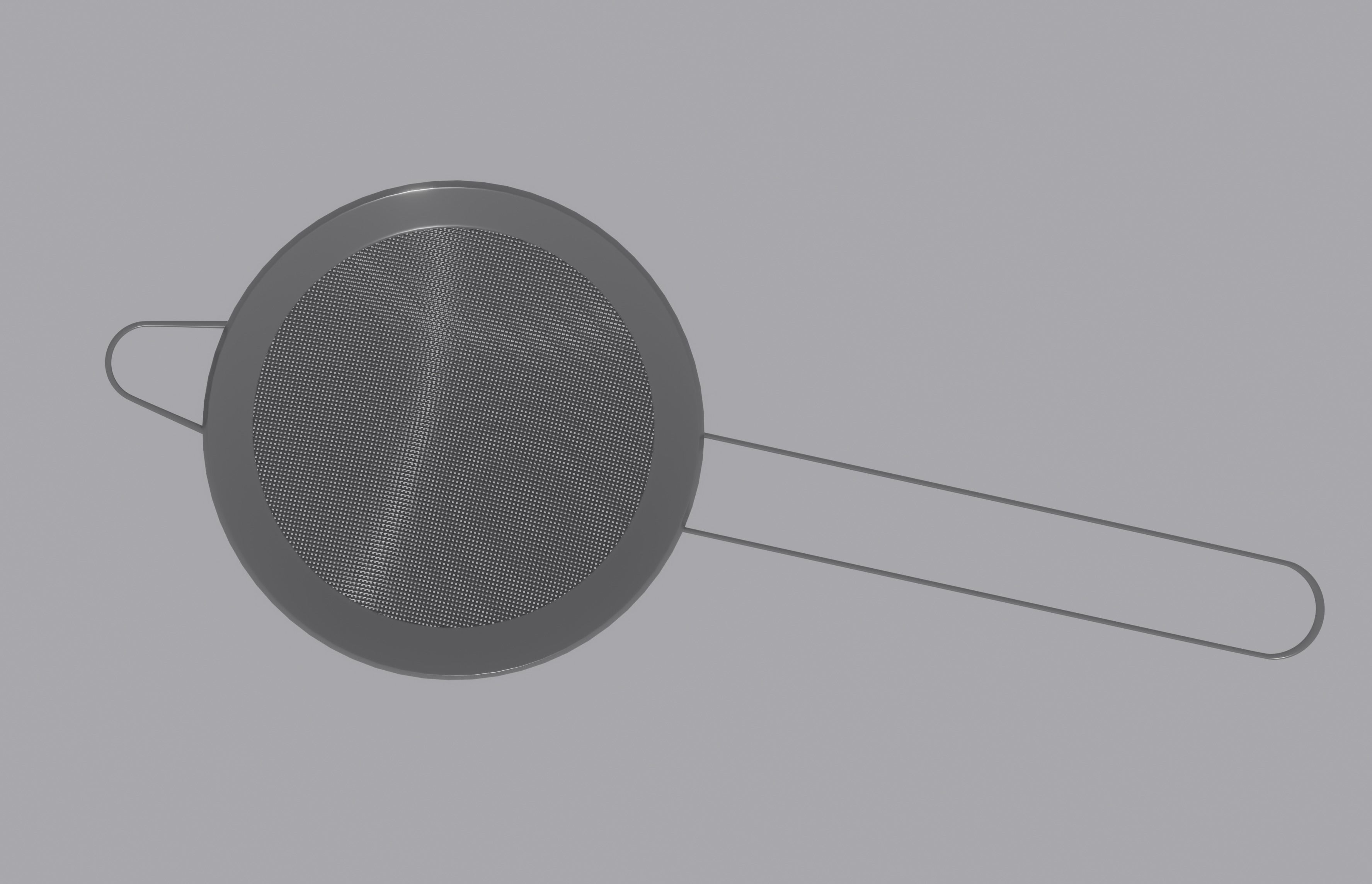 Mesh Strainer 3D model_3