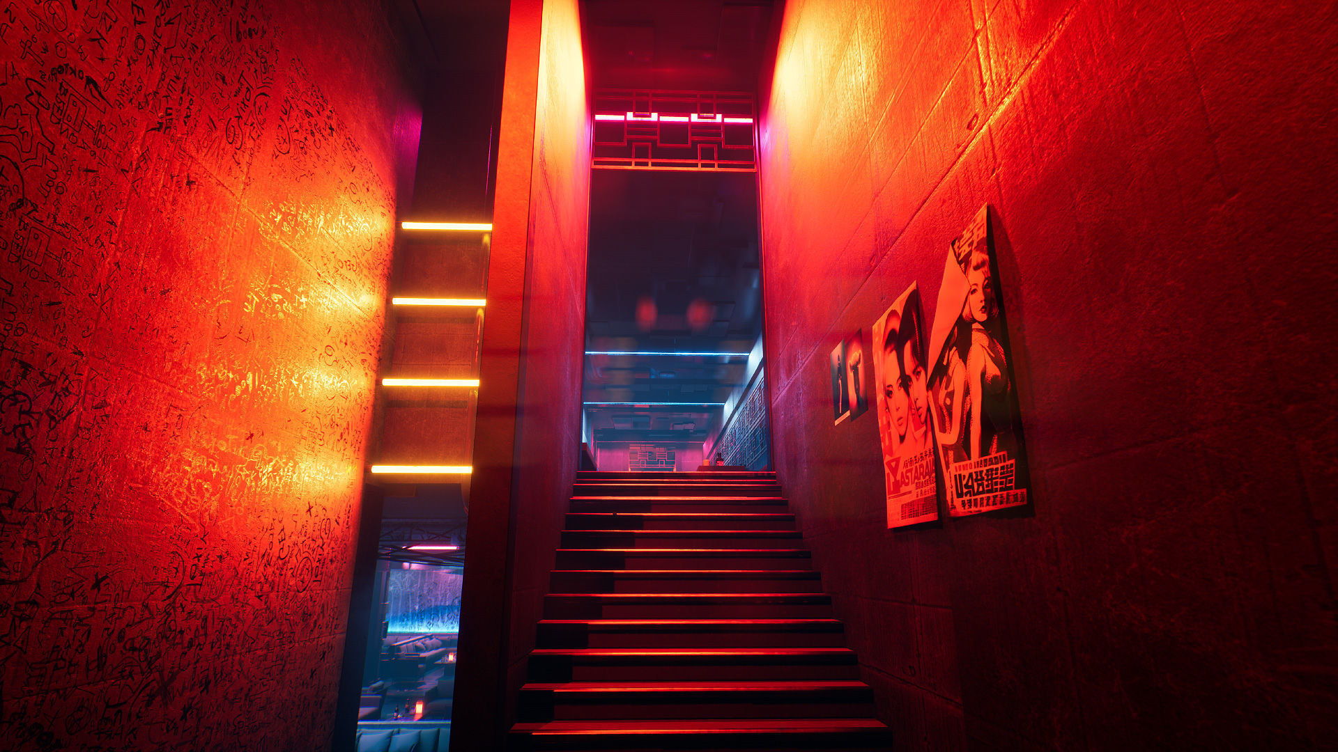 Tokyo Night Club Low-poly 3D model_14