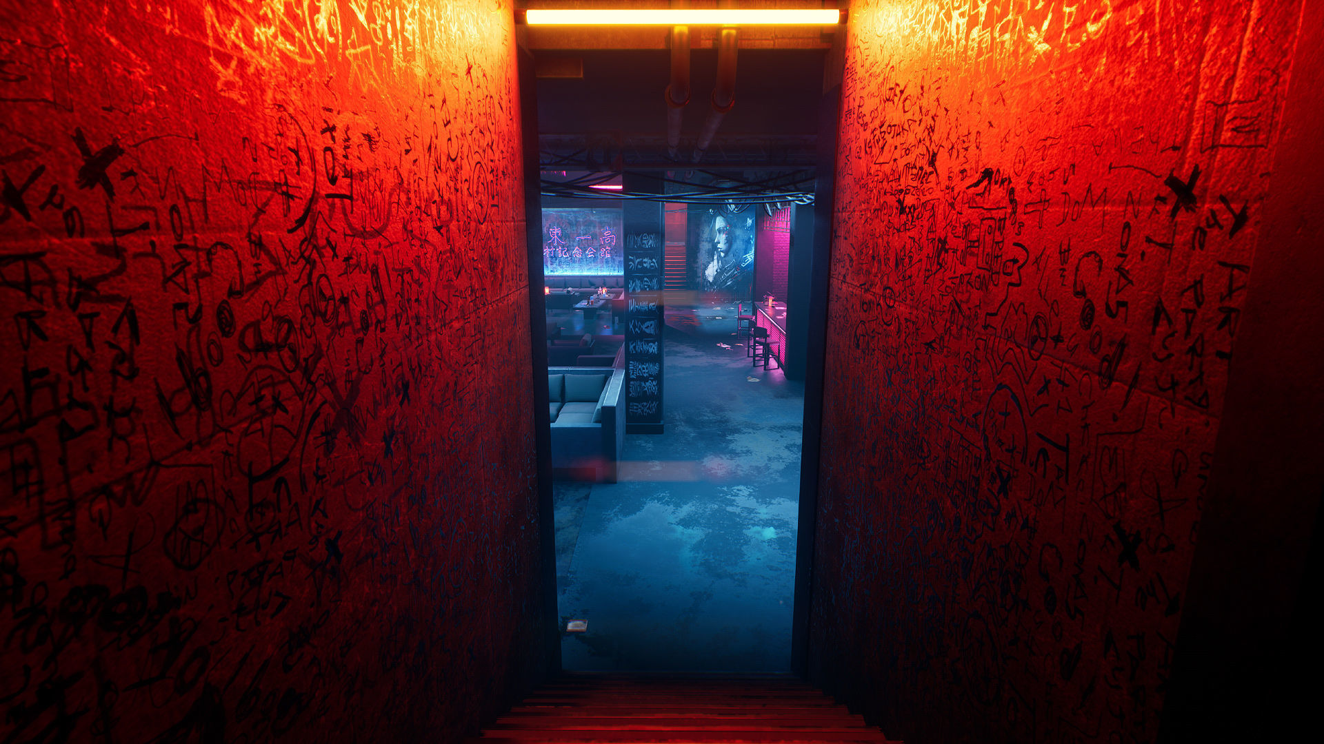 Tokyo Night Club Low-poly 3D model_13