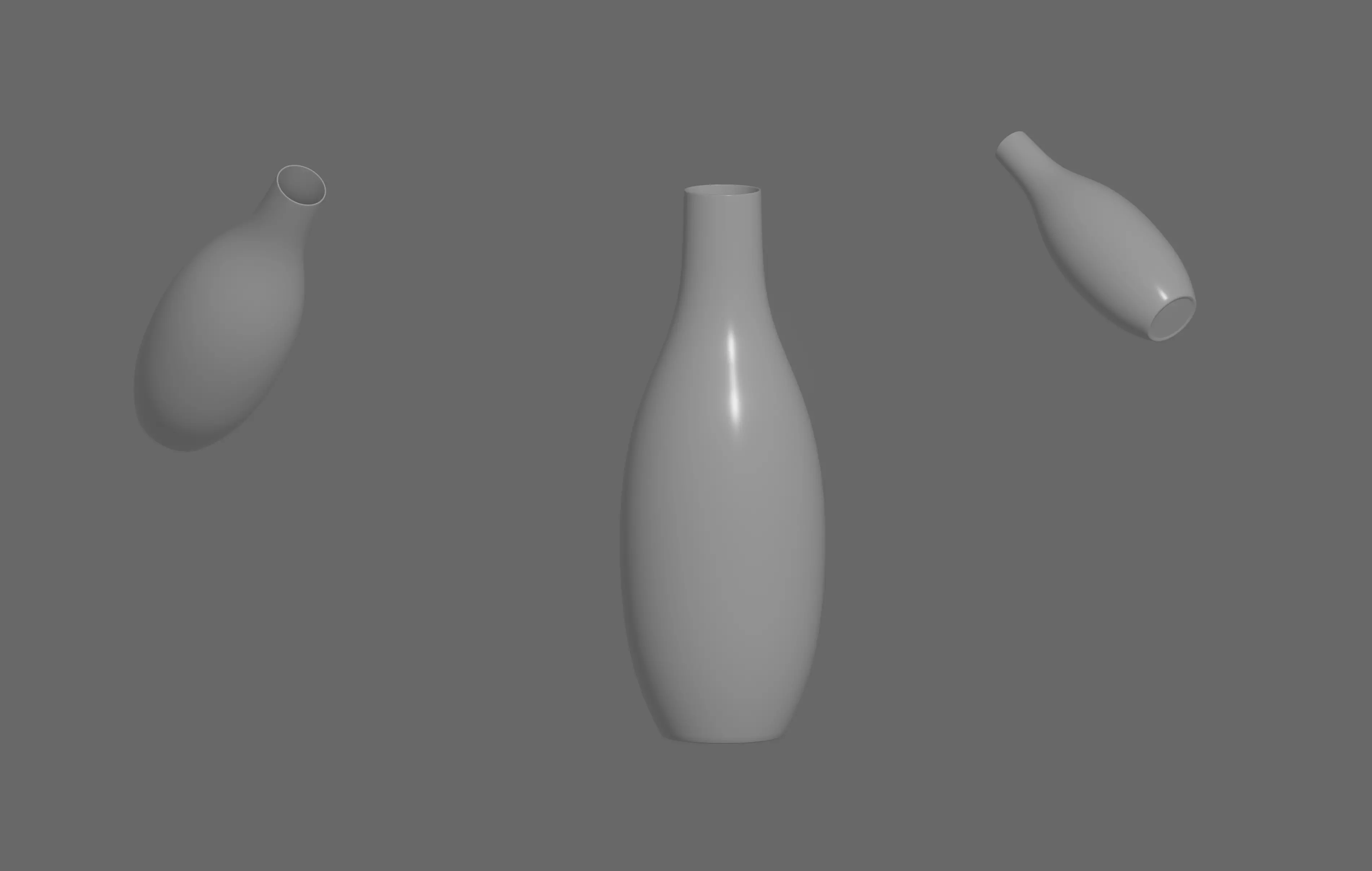 Flower Vase 3D model_0