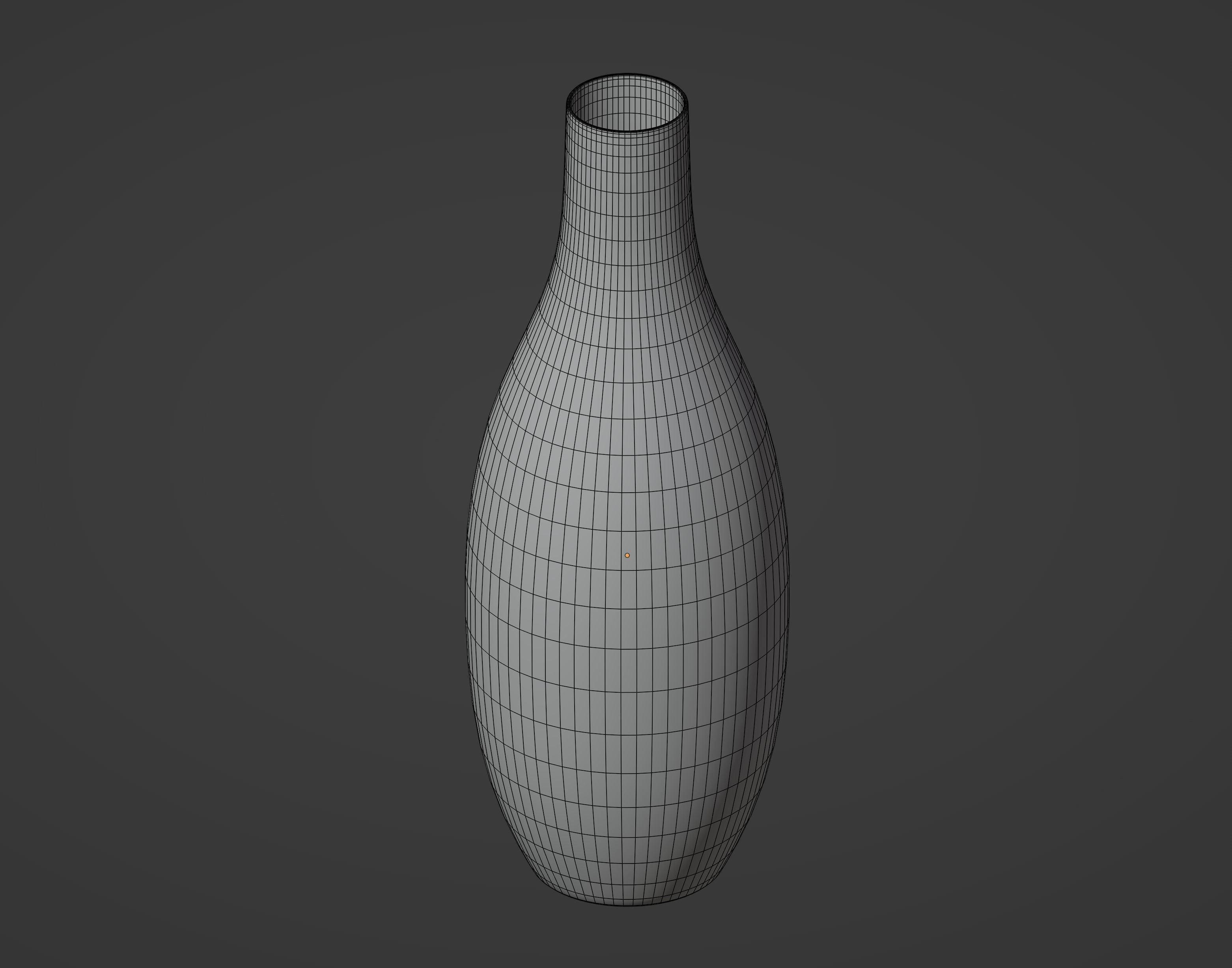 Flower Vase 3D model_11